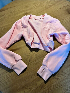 Pink Pilates cover up Sweatshirt